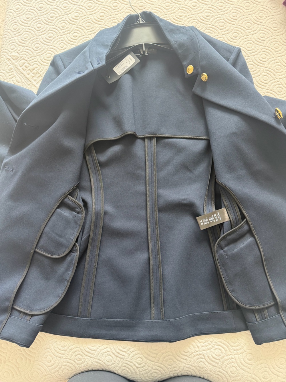 rag & bone NWT Slade Navy Blazer with Gold Buttons - Picture 11 of 13